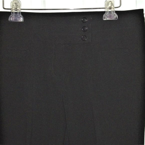 ladies size 6 black Counterparts wide waist pants - Picture 2 of 4